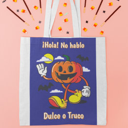 Non-Verbal Trick or Treat Bag for Kids in Spanish