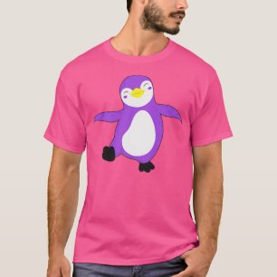 NonBinary Flag Colours Penguin Pride Agender I T-Shirt