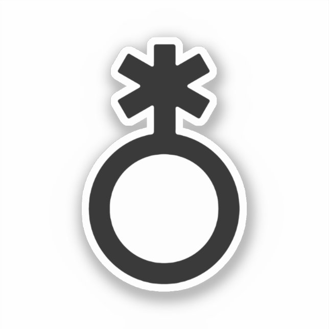 Nonbinary Gender Symbol (Front)