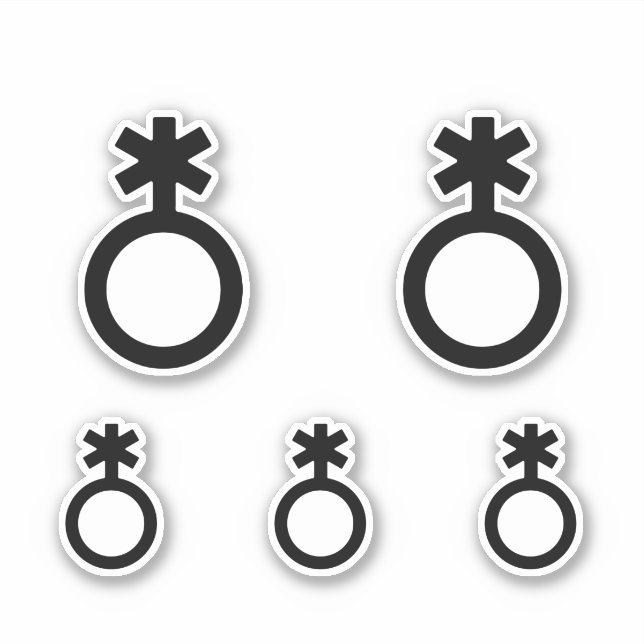 Nonbinary Gender Symbol (Front)