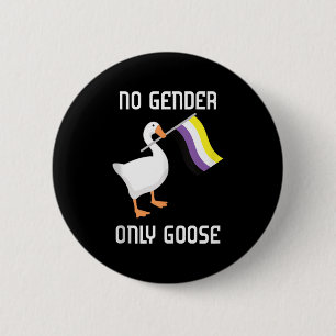 Nonbinary Goose No Gender Pride Flag Lgbtq Gay Pri 6 Cm Round Badge