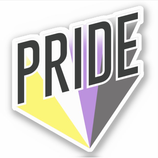 Nonbinary Pride Burst (Front)