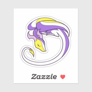 Nonbinary Pride Dragon
