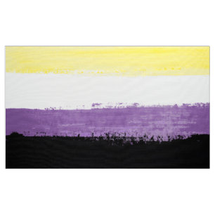 Nonbinary Pride Flag Fabric