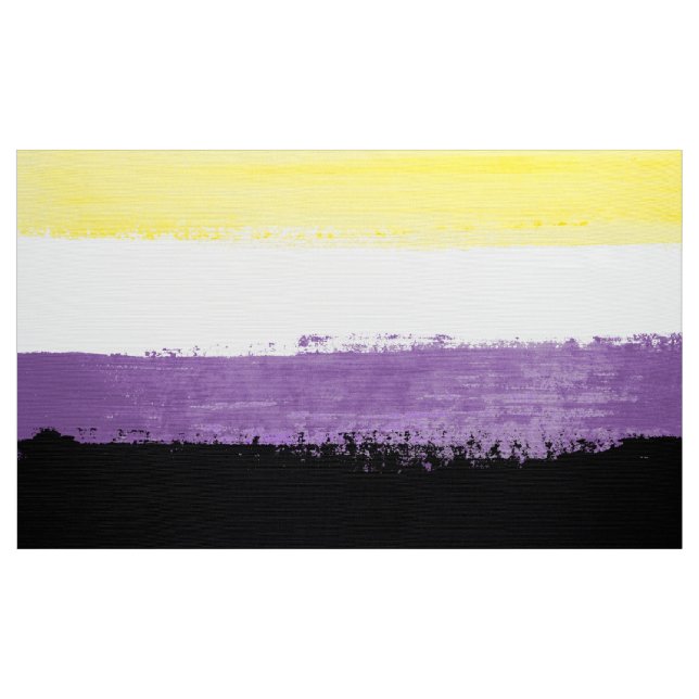 Nonbinary Pride Flag Fabric (Yard)