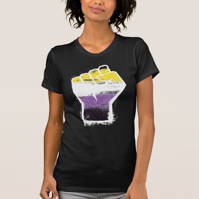 Nonbinary Pride T-Shirt (Front)