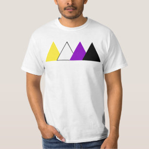 Nonbinary Pride Triangle Tee