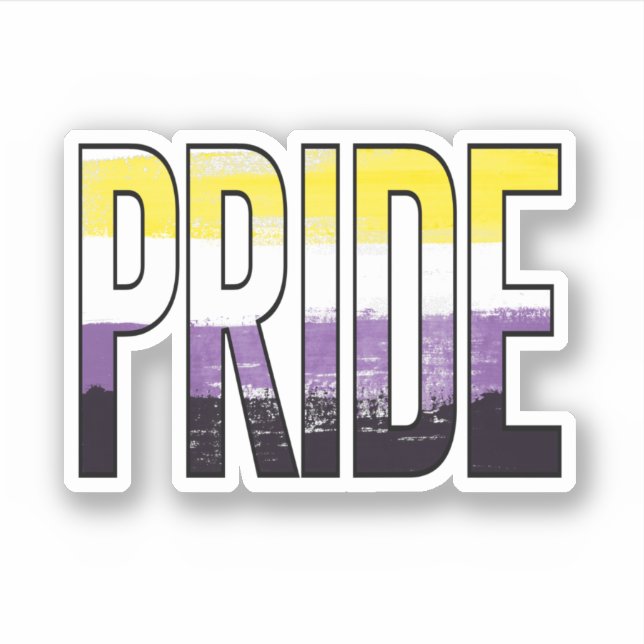 Nonbinary Pride Word (Front)
