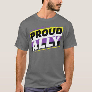 NonBinary Proud Ally LGBT Enby Pride Month T-Shirt