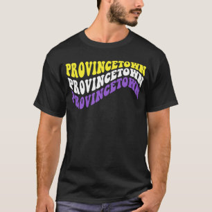 Nonbinary Provincetown Cape Cod Massachusetts LGBT T-Shirt