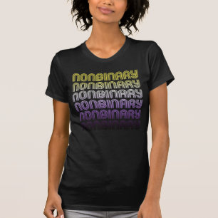 Nonbinary Retro Pride T-Shirt