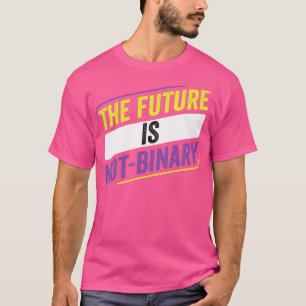 NonBinary The Future is NonBinary LGBT Enby T-Shirt