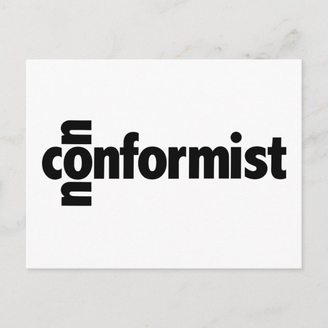 Nonconformist Postcard (Front)