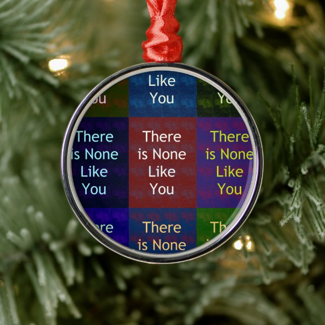 None Like You Metal Tree Decoration (Tree)