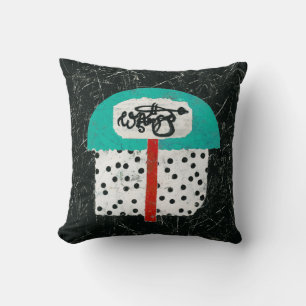 None Of Us Were Perfect Throw Pillow Abstract Art