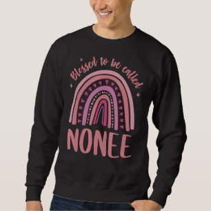 Nonee Tshirts for Women Grandma Blessed to be call