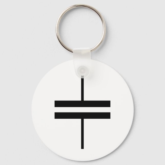 Nonelectrolytic Capacitor Key Ring (Front)
