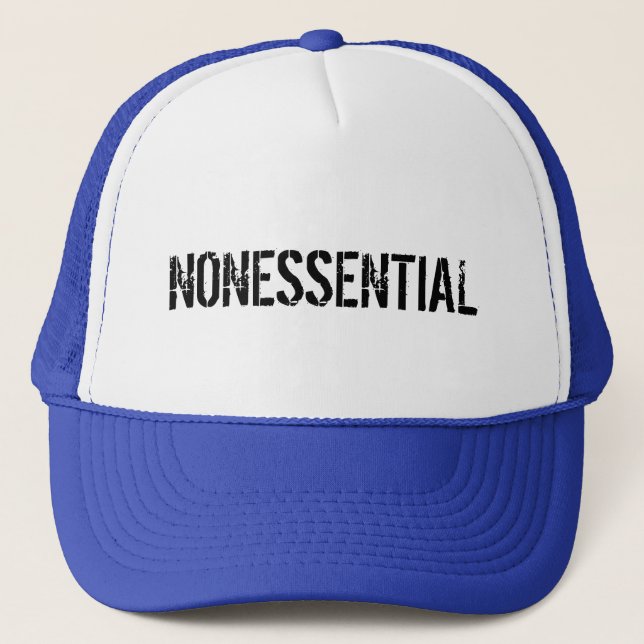Nonessential Furlough Hat (Front)