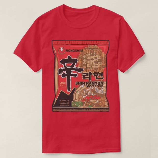 Nong Shim Ramyun  T-Shirt (Design Front)
