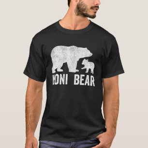 Noni Bear Mothers Day S, Funny Cub Kid Italian Gra T-Shirt
