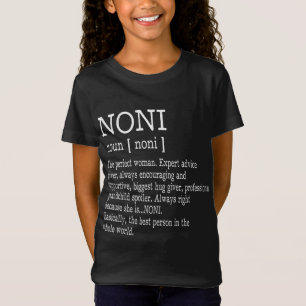 Noni Definition Grandma Mother Day Gifts Women T-Shirt