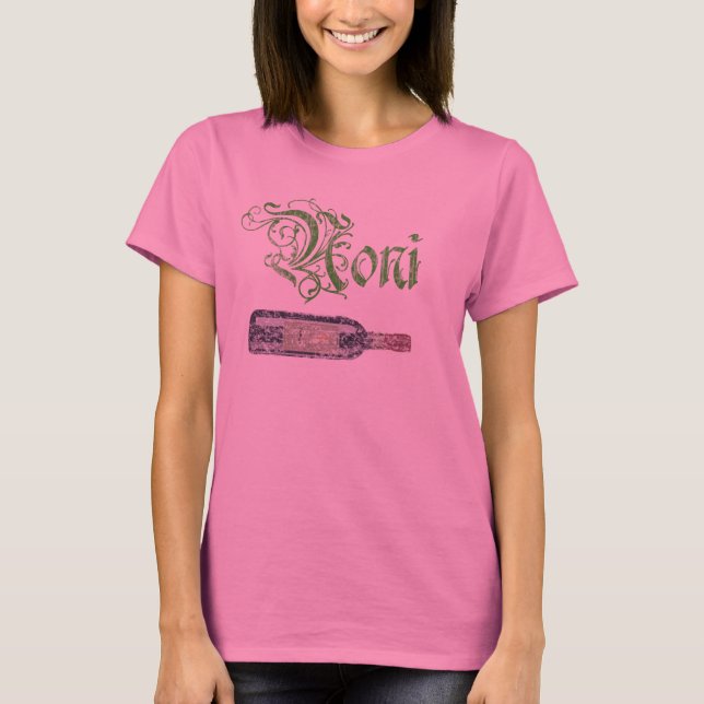 Noni Wine Bottle Long Sleeve Shirt (Front)