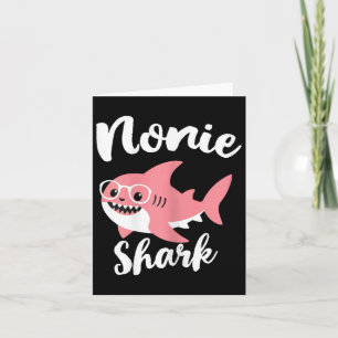 Nonie Shark Mother's Day Grandma Funny Card