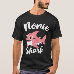 Nonie Shark Mother's Day Grandma Funny T-Shirt