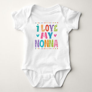 Nonna Baby Girl Outfit Baby Bodysuit