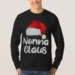 Nonna Claus Christmas Family Matching Santa Hat Pa T-Shirt<br><div class="desc">Nonna Claus Christmas Family Matching Santa Hat Pajama Gift</div>