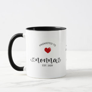 Nonna Established New Grandmother Gift Mug