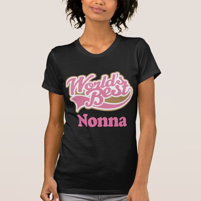 Nonna Gift Pink T-Shirt (Front)