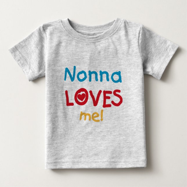 Nonna Loves Me T-shirts and Gifts (Front)
