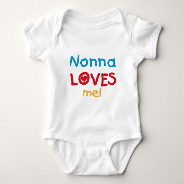 Nonna Loves Me T-shirts and Gifts (Front)
