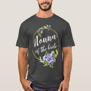 Nonna Of The Bride Wedding Bridal Shower Nonna Mat T-Shirt