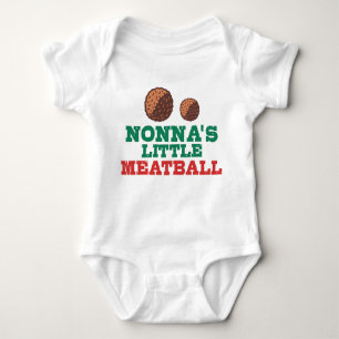 Nonna’s Little Meatball Baby Bodysuit
