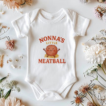 Nonna’s Little Meatball Baby | Cute Italian gift