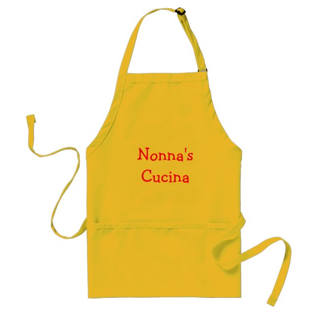 Nonna's Cucina (Kitchen) Special Gift Standard Apron (Front)