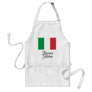 Nonna's Kitcehn Italian Flag Italia  Standard Apron