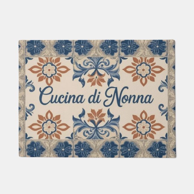 Nonna's Kitchen Doormat (Front)