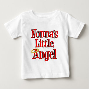 Nonna's Little Angel Baby T-Shirt