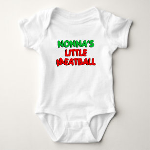 Nonna's Little Meatball Baby Bodysuit