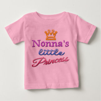 Nonna's Little Princess Baby Toddler T-Shirt
