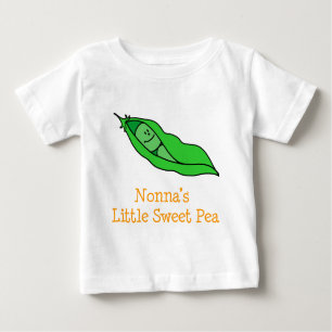 Nonna's Little Sweet Pea Baby T-Shirt
