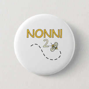 Nonni 2 Bee 6 Cm Round Badge