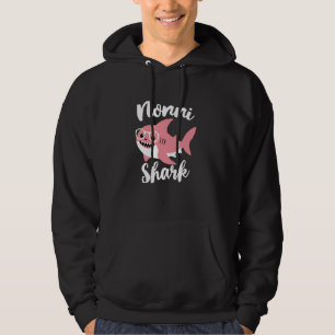Nonni Shark Mother's Day Grandma Funny Hoodie