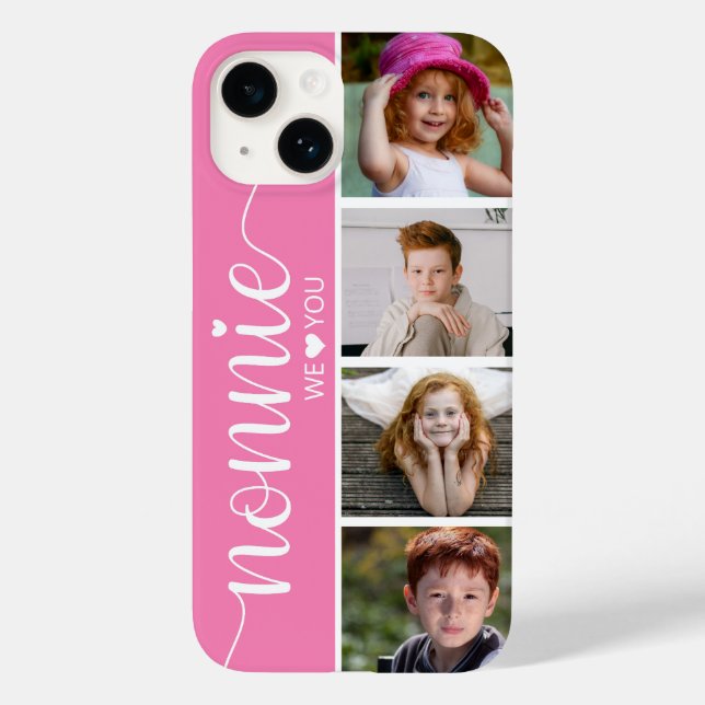 Nonnie 4 Photo Case-Mate iPhone Case (Back)