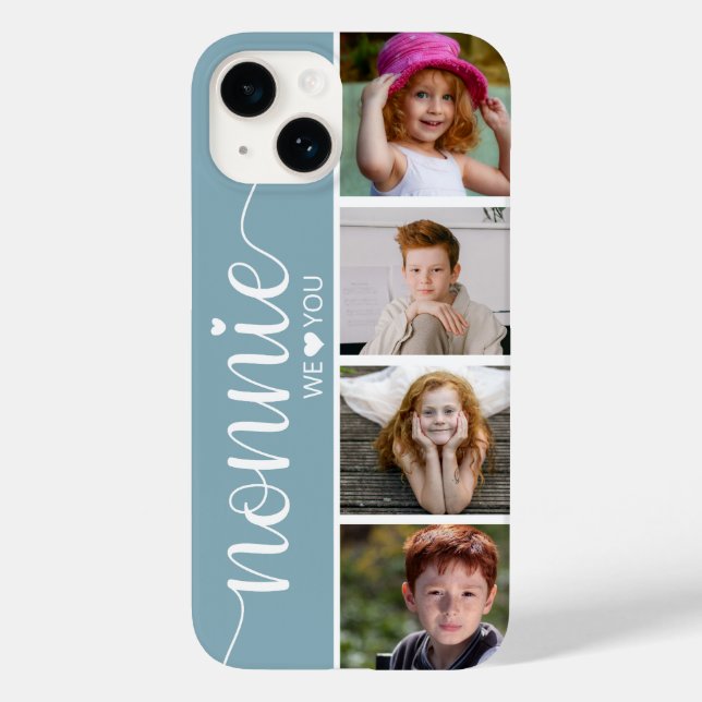 Nonnie 4 Photo Case-Mate iPhone Case (Back)