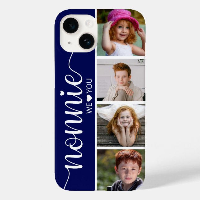 Nonnie 4 Photo Case-Mate iPhone Case (Back)