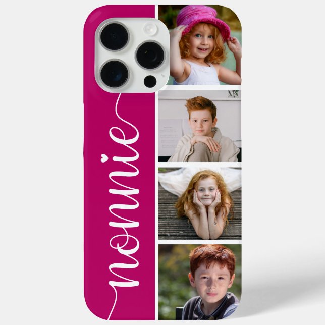 Nonnie 4 Photo Case-Mate iPhone Case (Back)